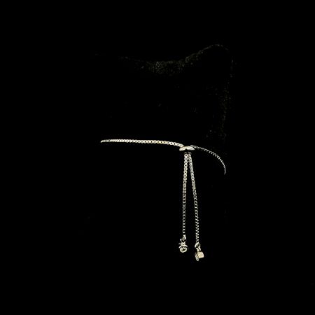 Evil Eye 92.5 Sterling Silver Flexi Bracelet with Lashes