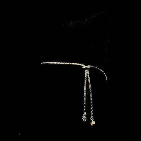 Handcrafted 92.5 Sterling Silver Evil Eye Tri Bracelet