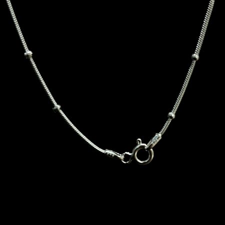Handcrafted Premium 92.5 Sterling Silver Ball Chain