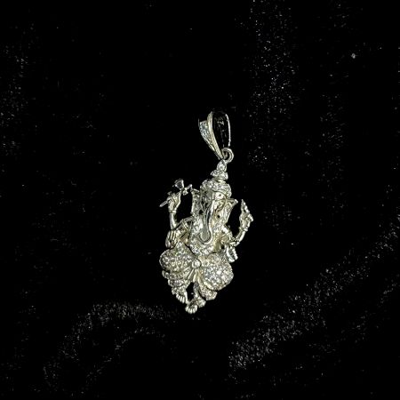 Ganpati Bappa Premium 925 Sterling Silver Pendant
