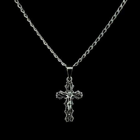 Handcrafted Classic Cross 925 Sterling Silver Pendant