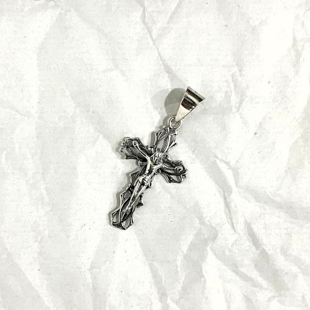 Handcrafted Classic Cross 925 Sterling Silver Pendant