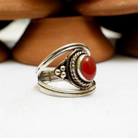 Handcrafted 925 Sterling Silver Eternity Band Ring