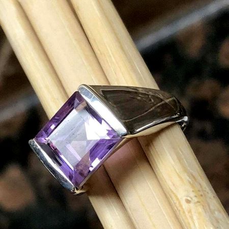 Dainty 925 Sterling Silver Princess Cut Ring