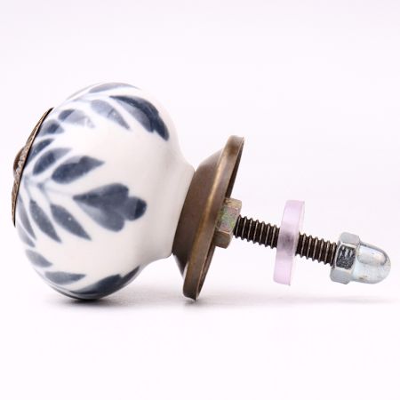 Grey Leaf Knob (1)