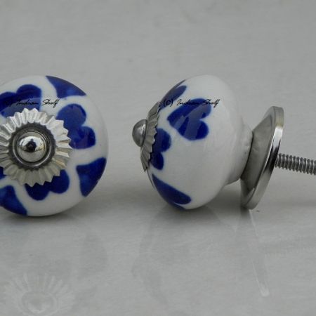 Navy Blue Heart Knob (1)