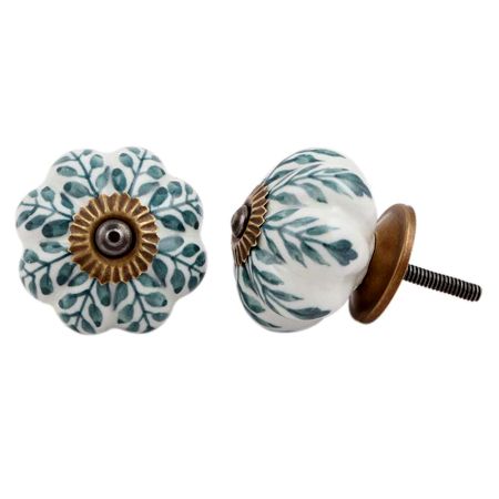 Green Leaf Melon Drawer Knob