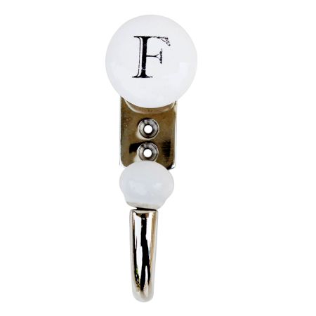 F Flat Ceramic Hooks