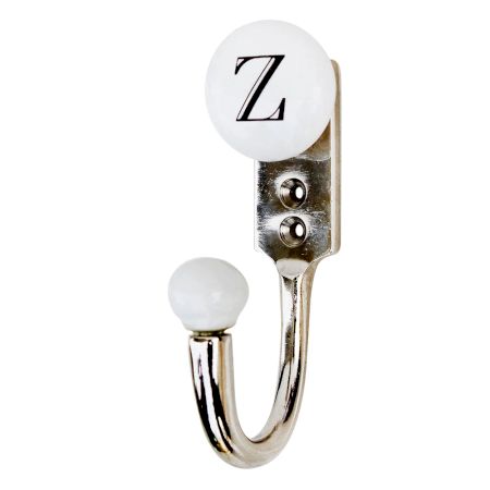 Z Flat Ceramic Hook