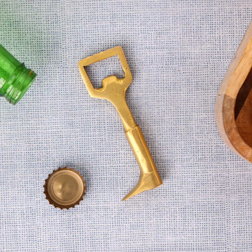 Coy Boy Boot Brass Bottle Openers