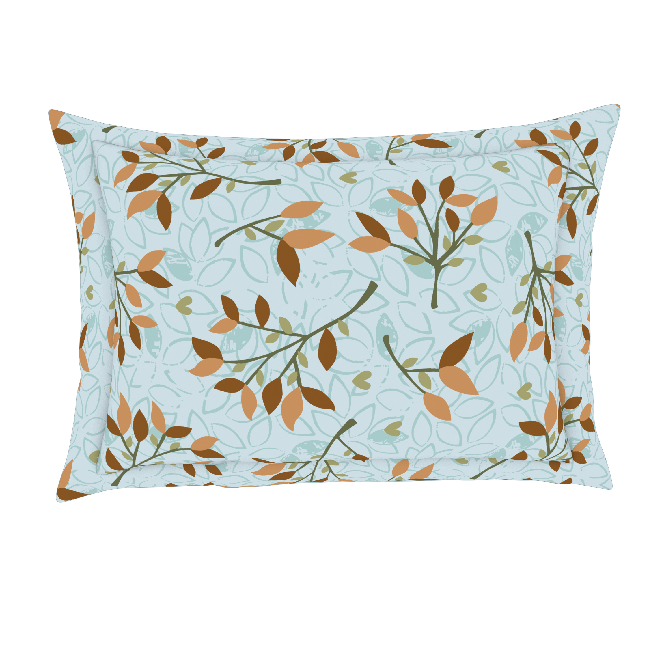 Spaces 104 TC Cotton Double Bed Sheet with 2 Pillow Covers In Brown