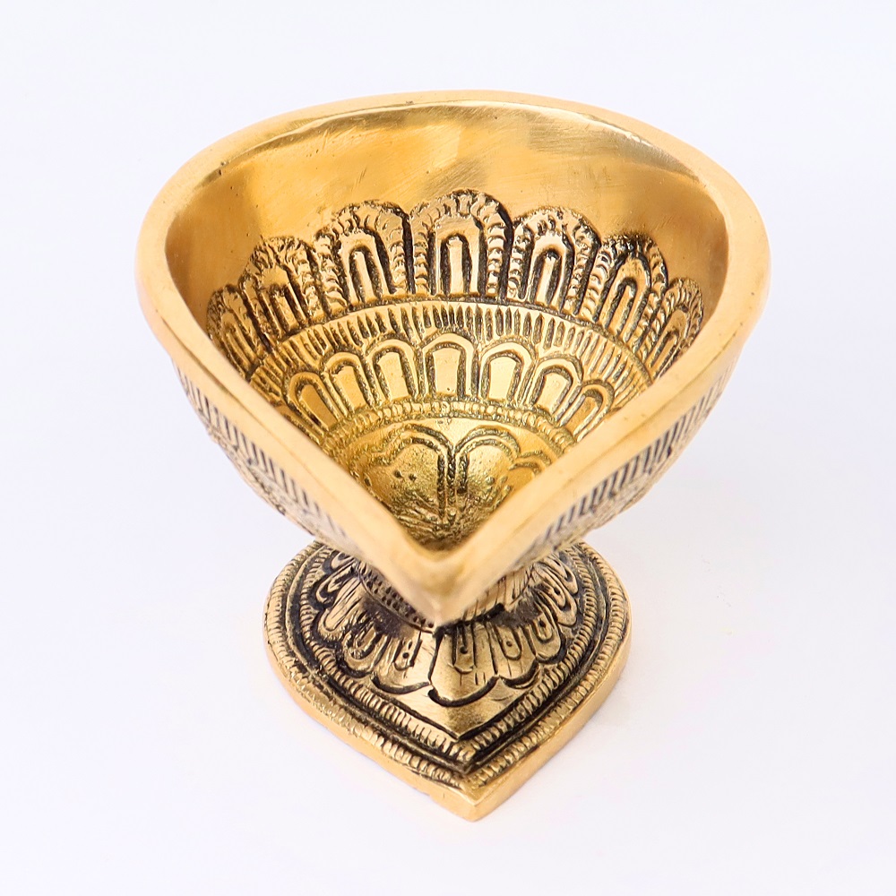 Brass Oil Lamp Decorative Diyas For Diwali