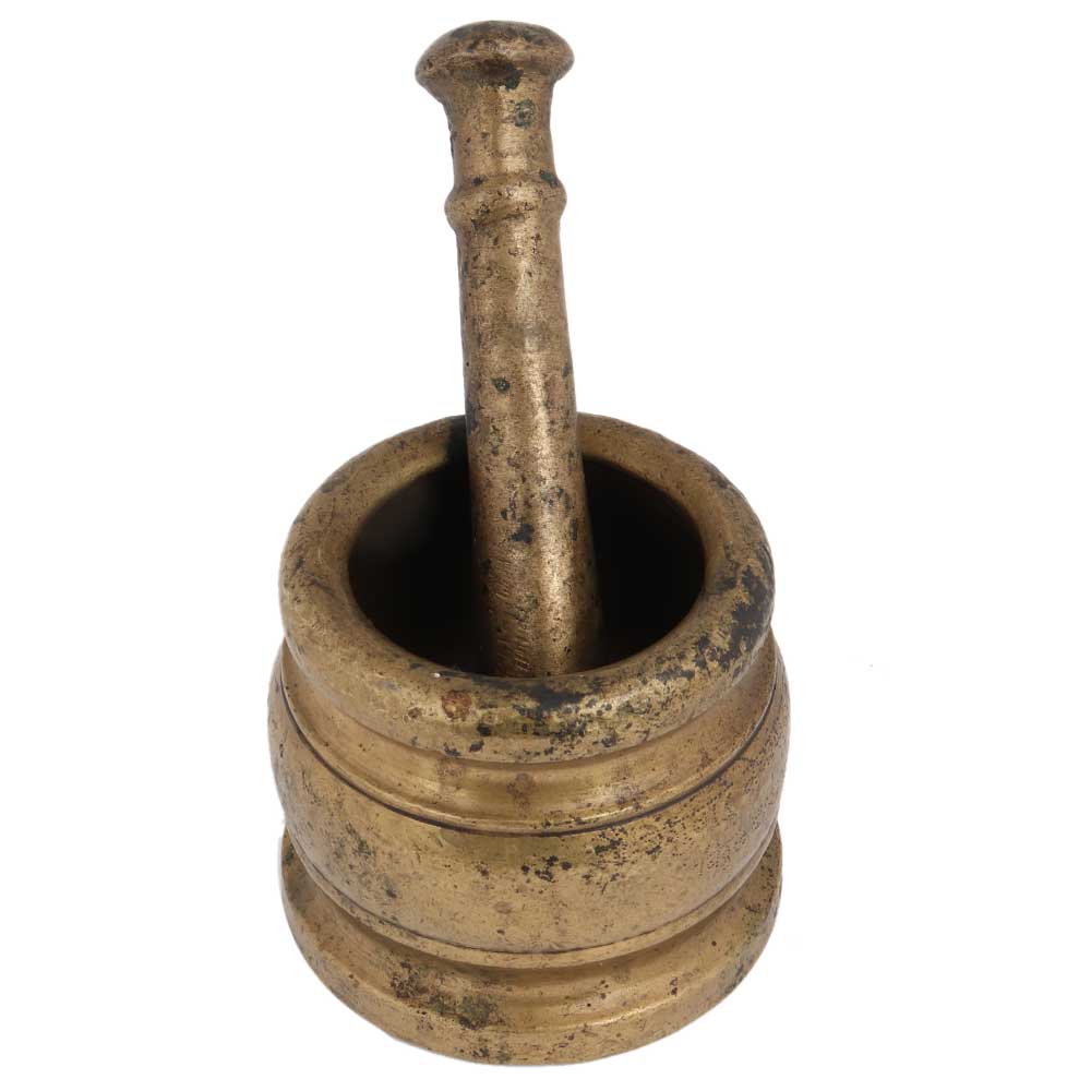 Brass Mortar And Pestle Handmade Kitchenware