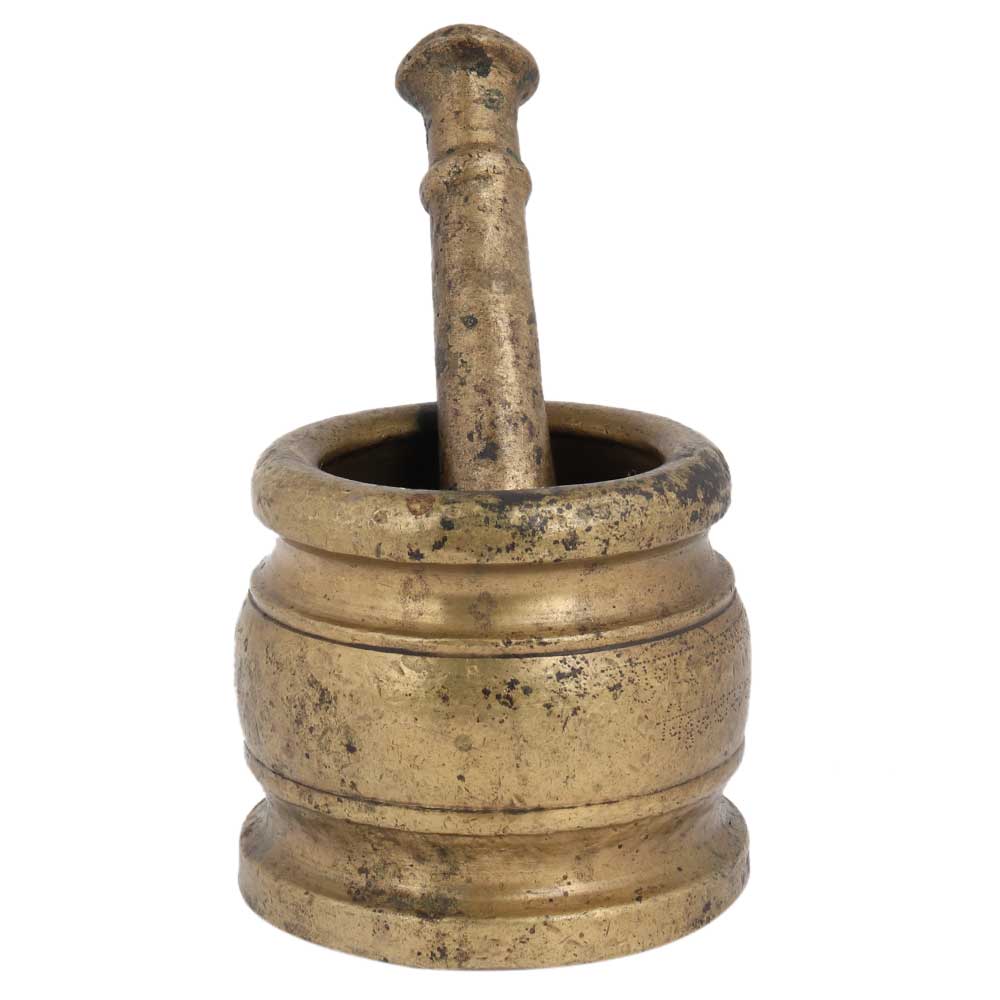 Brass Mortar And Pestle Handmade Kitchenware