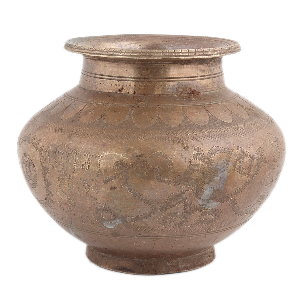 Vintage Carved Holy Water Pot For Your Home