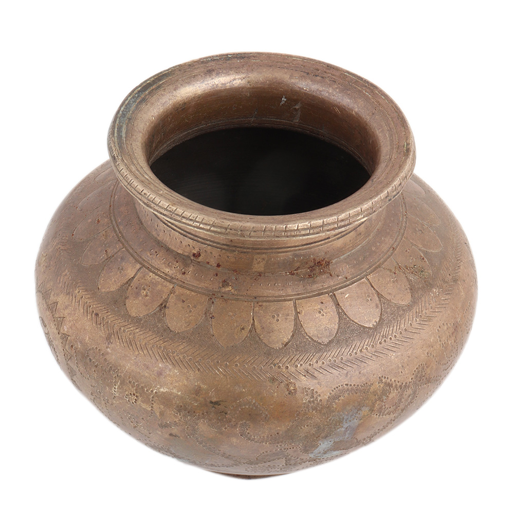 Vintage Carved Holy Water Pot For Your Home