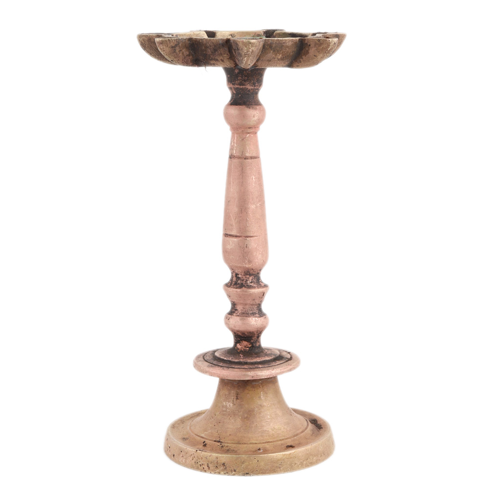 Vintage Oil Lamp Stand Little Big