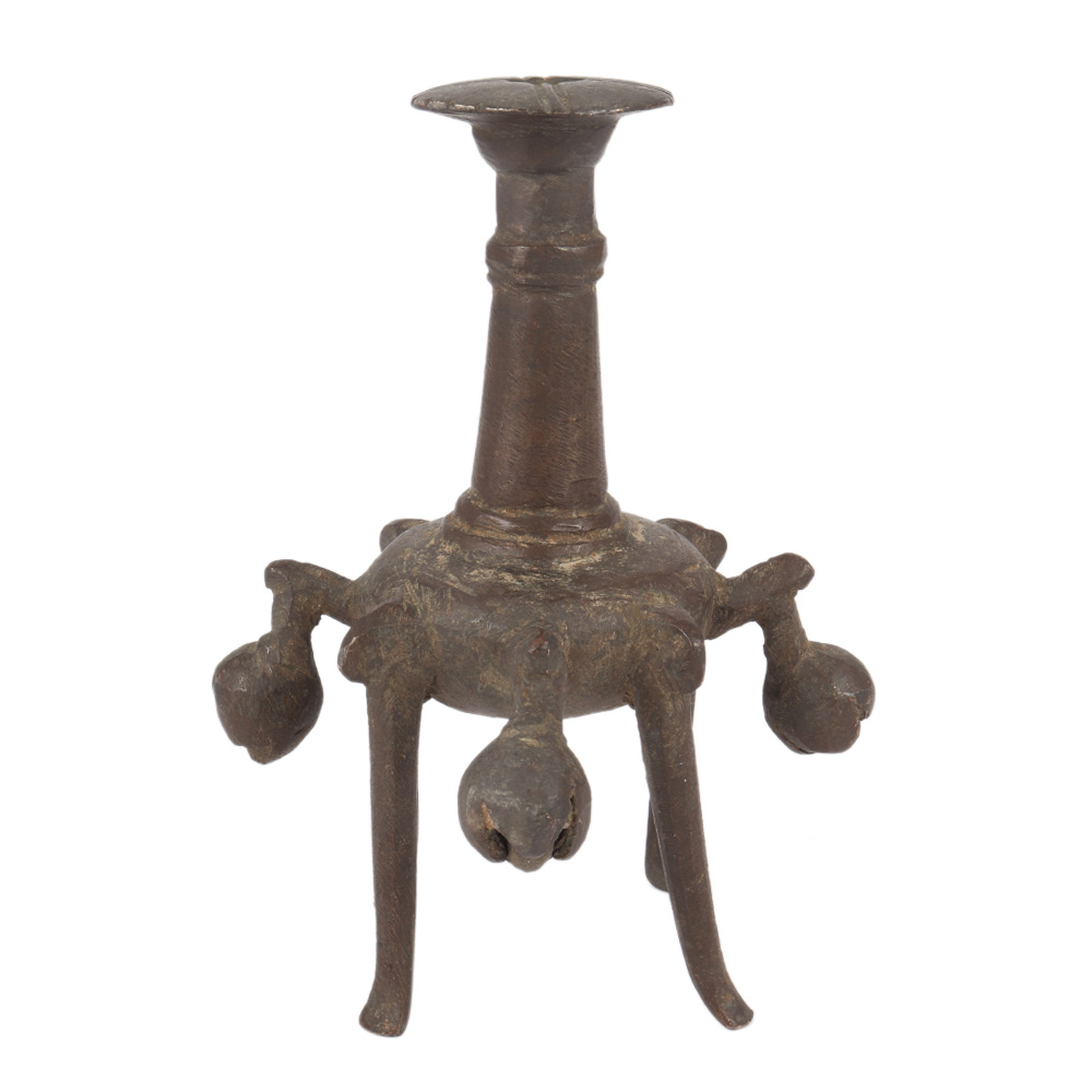 Brown Brass Kohl Pot Eyeliner Powder Box