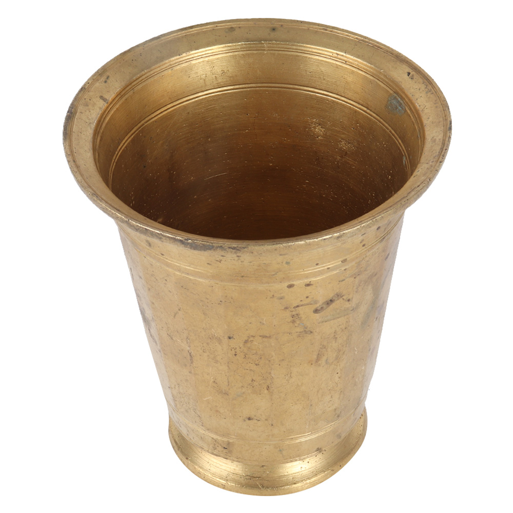 Brass Decorative Pot Or Glass