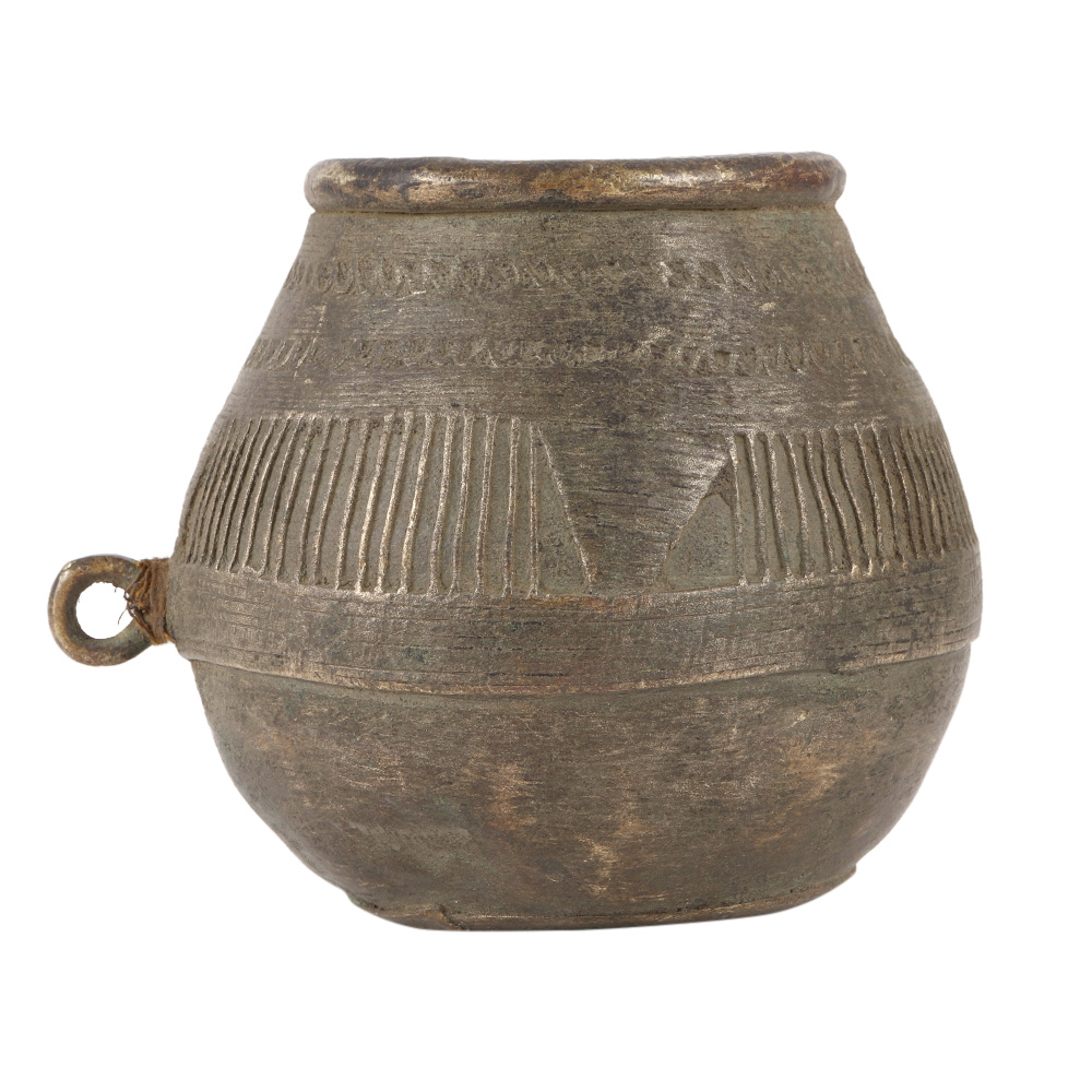 Vintage Used Rice Measurement Bowl From Odisha