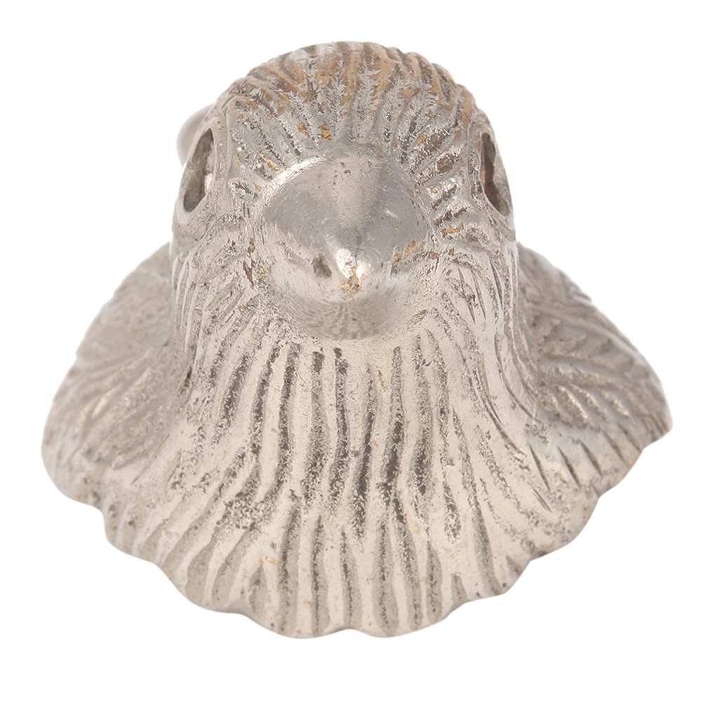 Brass Cute Bird Figurine In Antique Finish