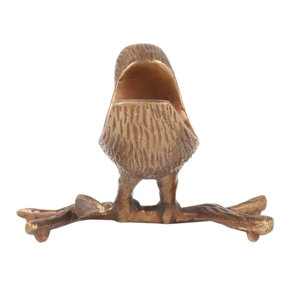 Solid Brass Bird Trinket Bowl or Dish