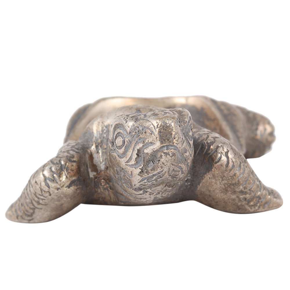 Mini Brass Turtle Tray For Pills