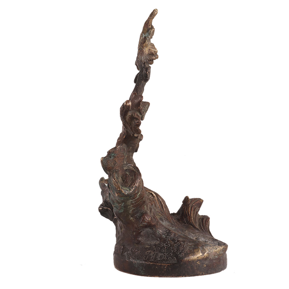 Old Brass Old Tree For Decoration