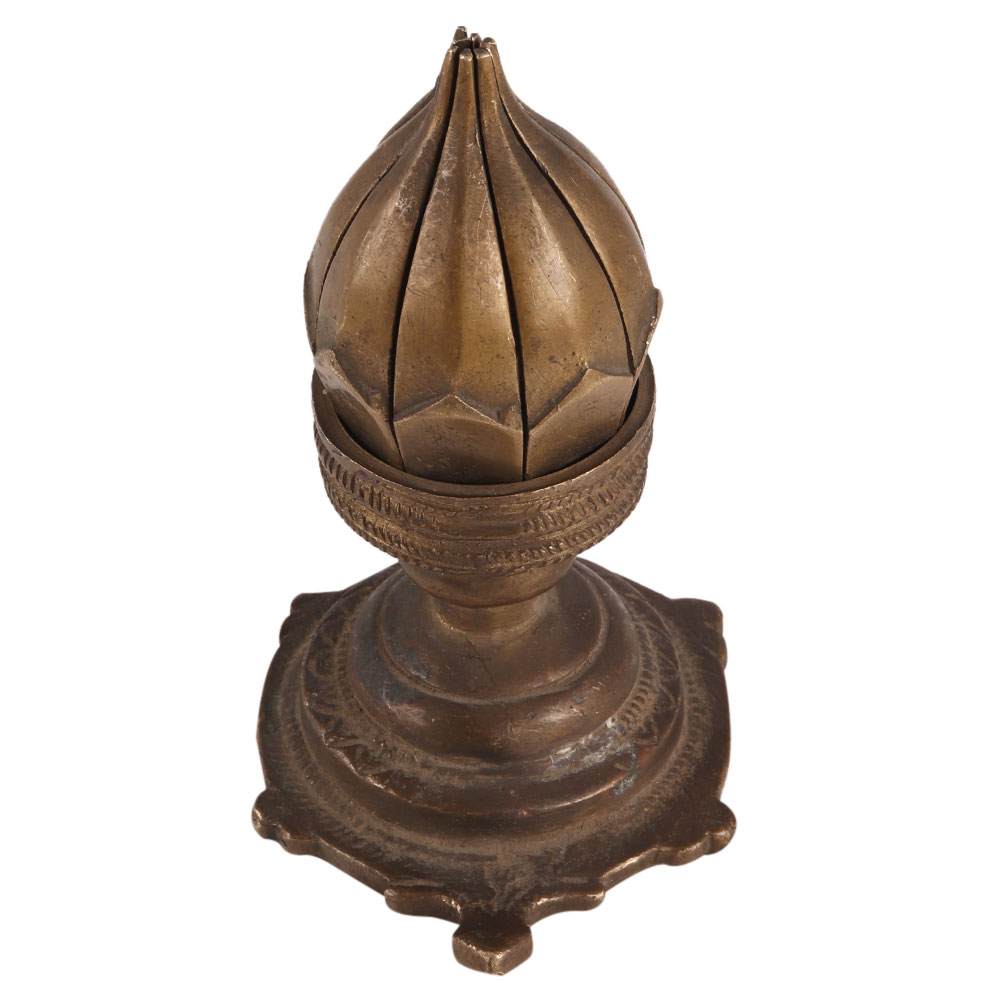 Brass Tibetan Lotus Candles (tea light)