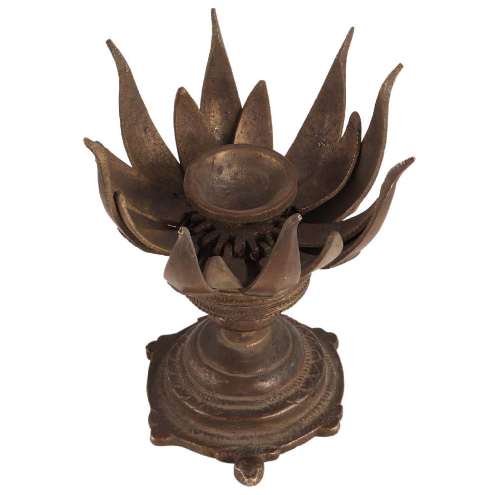 Brass Tibetan Lotus Candles (tea light)