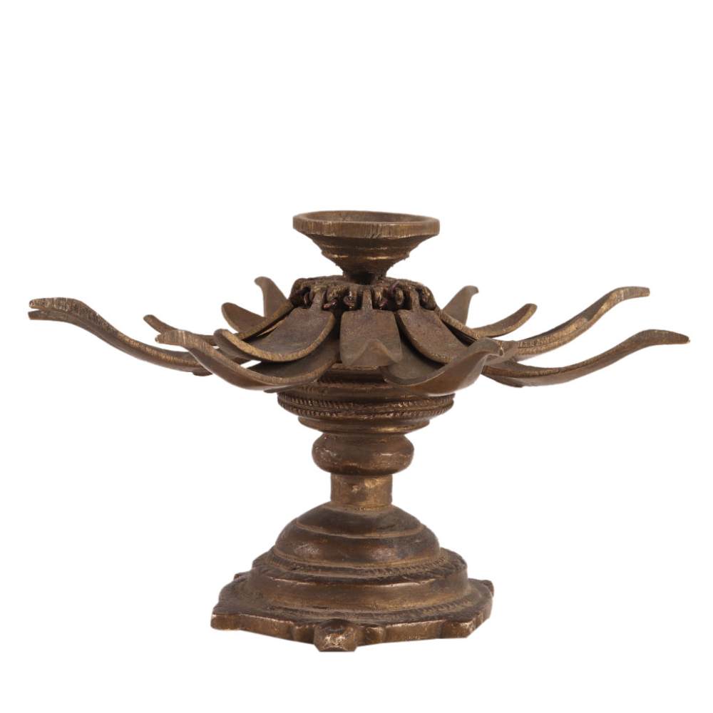 Brass Tibetan Lotus Candles (tea light)
