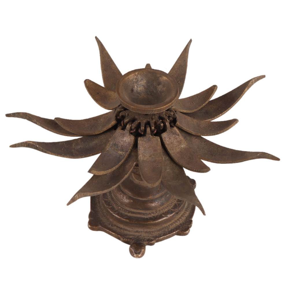 Brass Tibetan Lotus Candles (tea light)