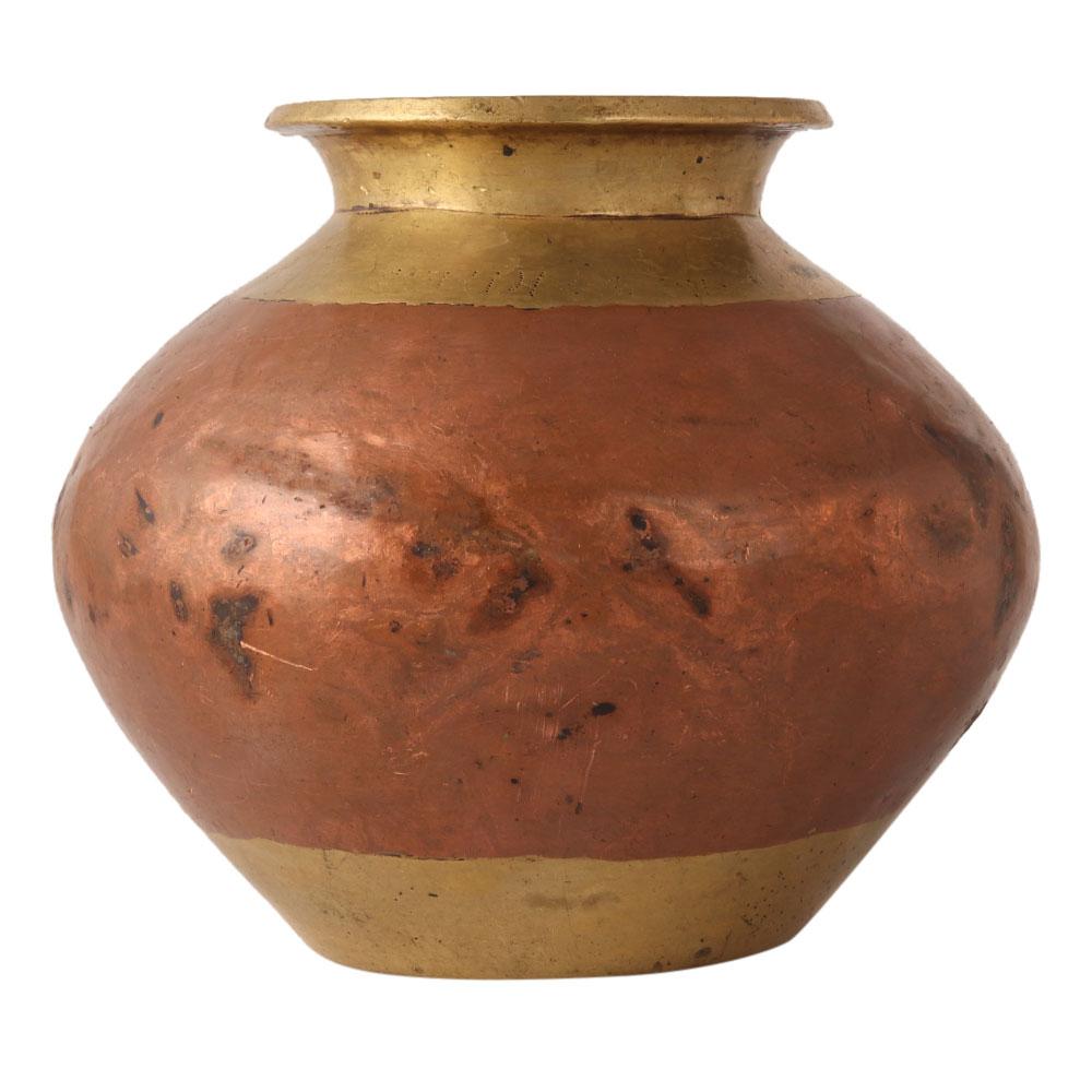 Vintage Holy Water Pot made of Brass & Copper