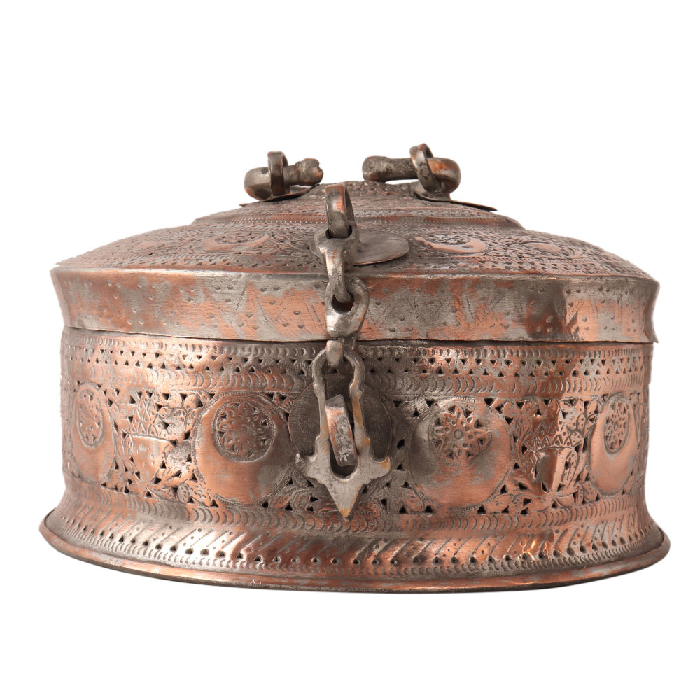 Vintage Indian Paan Daan with Handle