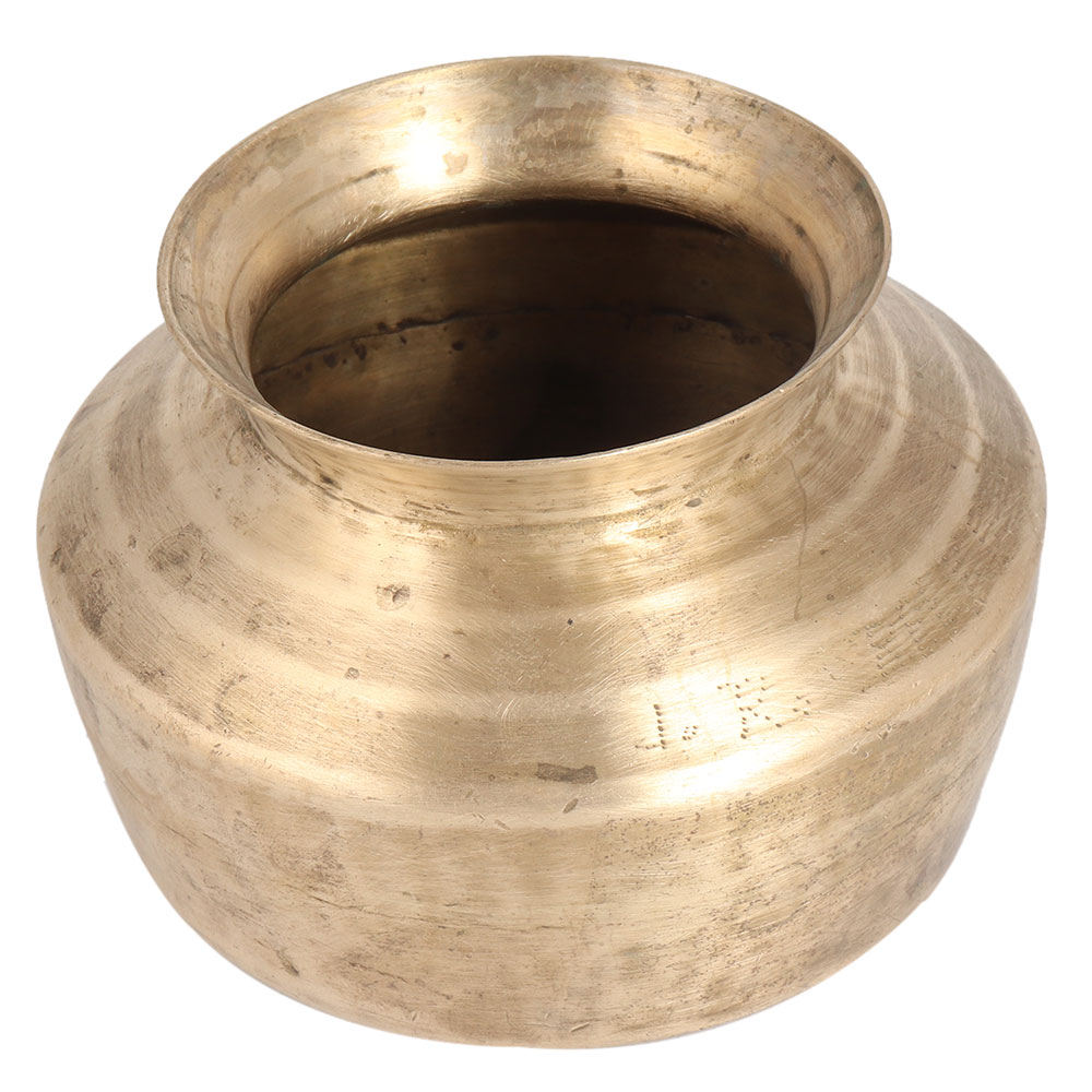 Hammered Vintage Brass Kalash Water Pot