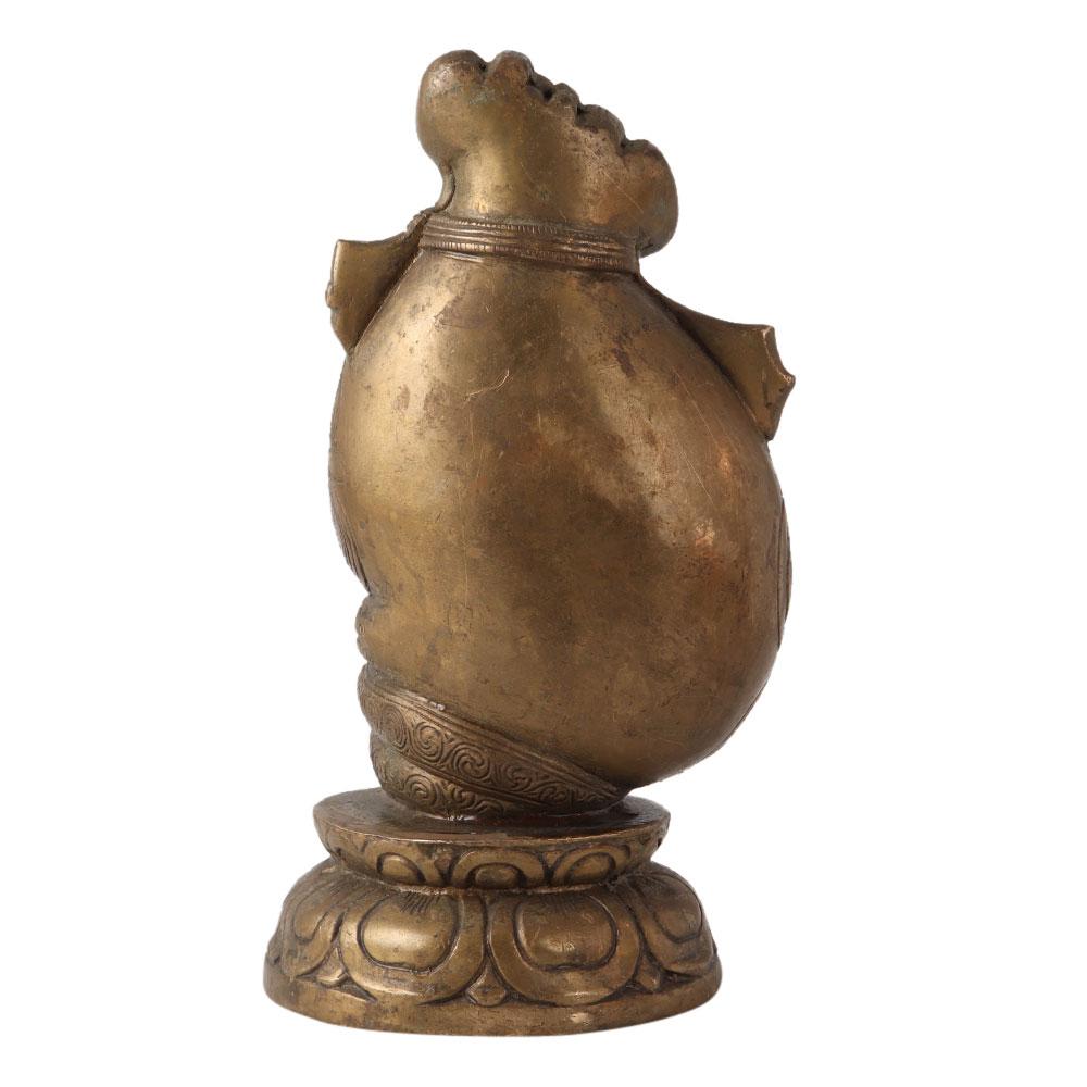 Rare Ganesha In A Conch Statue