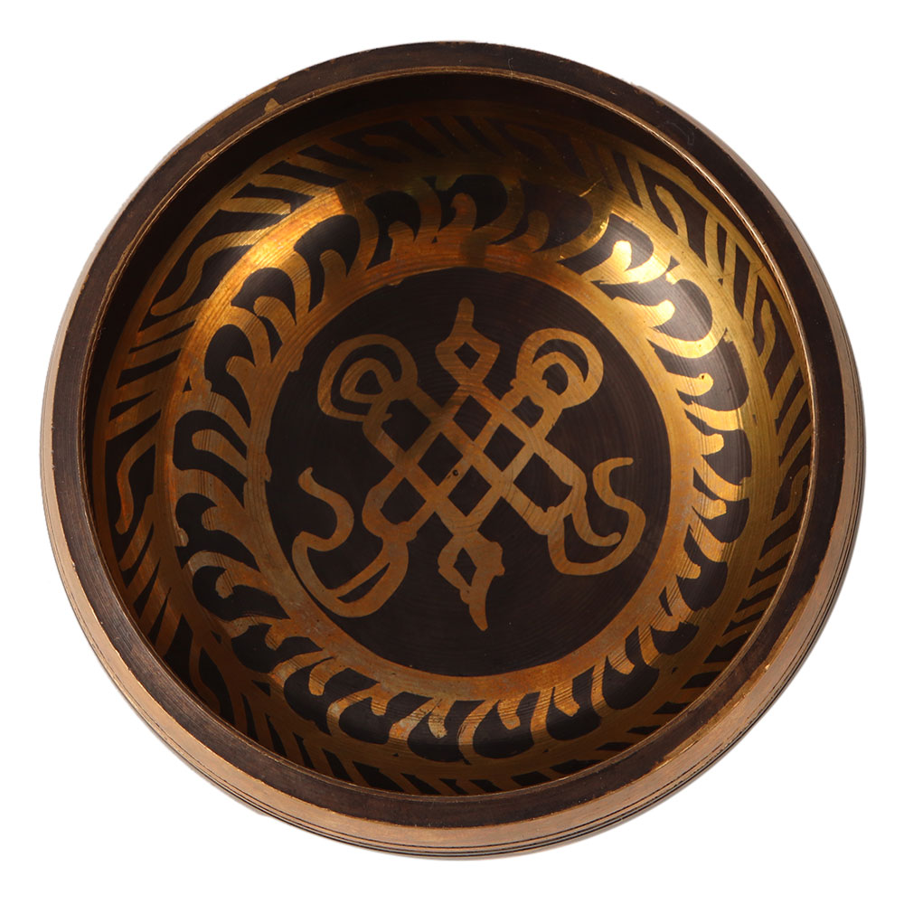 Tibetan Om Singing Bowl Made of Bell Metal