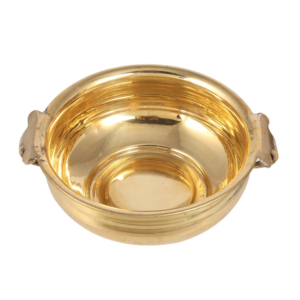 Shiny Golden Brass Bowl for Decoration