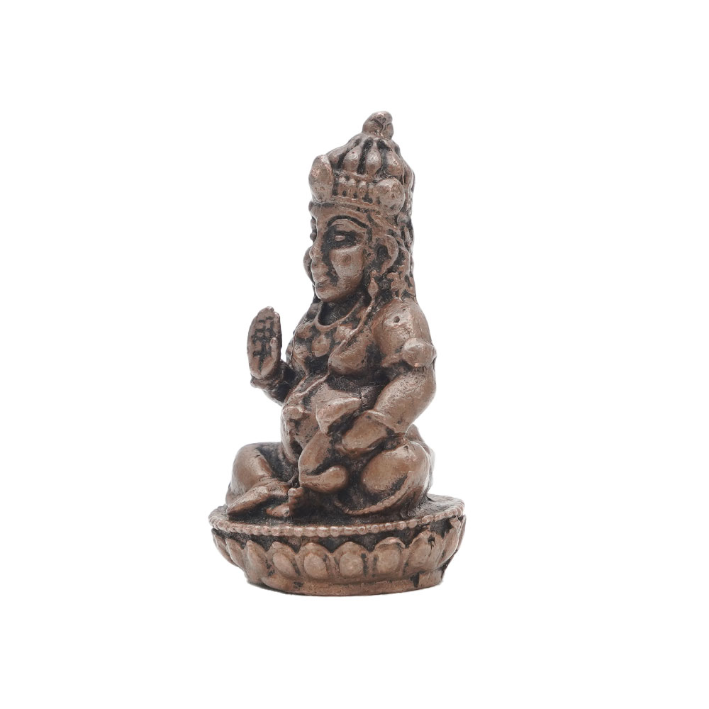 Lord Kubera Copper Statue for Home Decoration