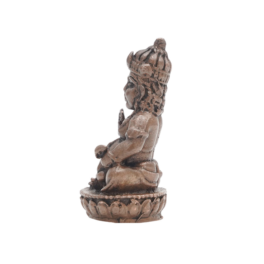 Lord Kubera Copper Statue for Home Decoration