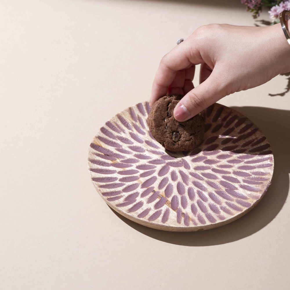 The Monarch Round Tray