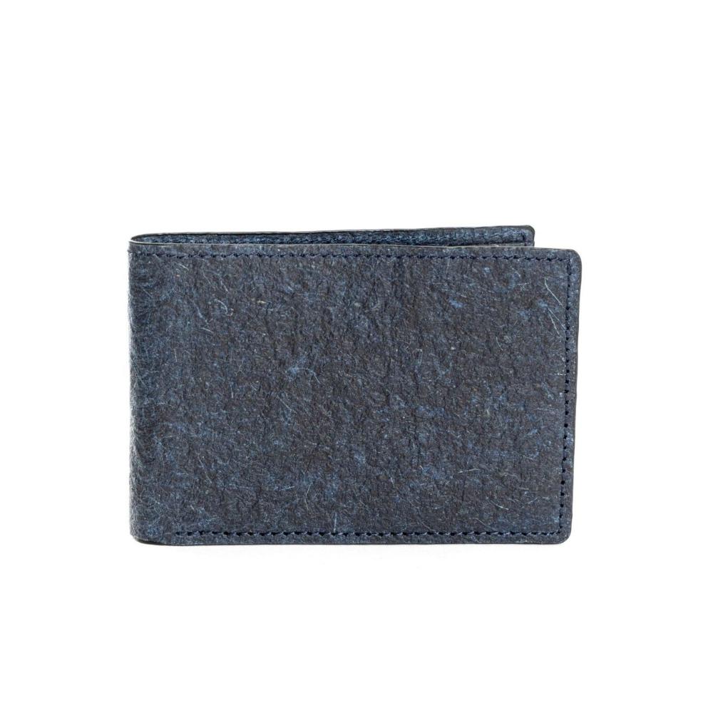 Vegan Leather Mens Wallet Minimalist Sophistication