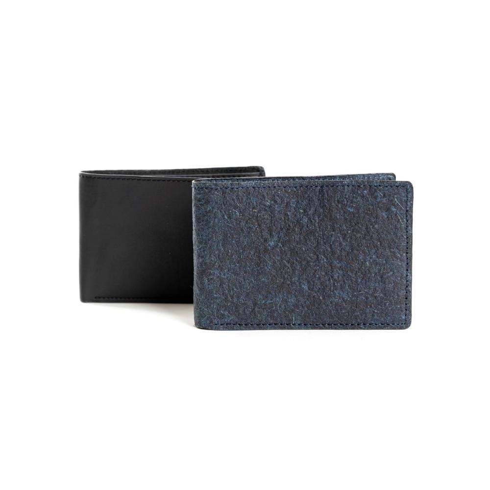Vegan Leather Mens Wallet Minimalist Sophistication