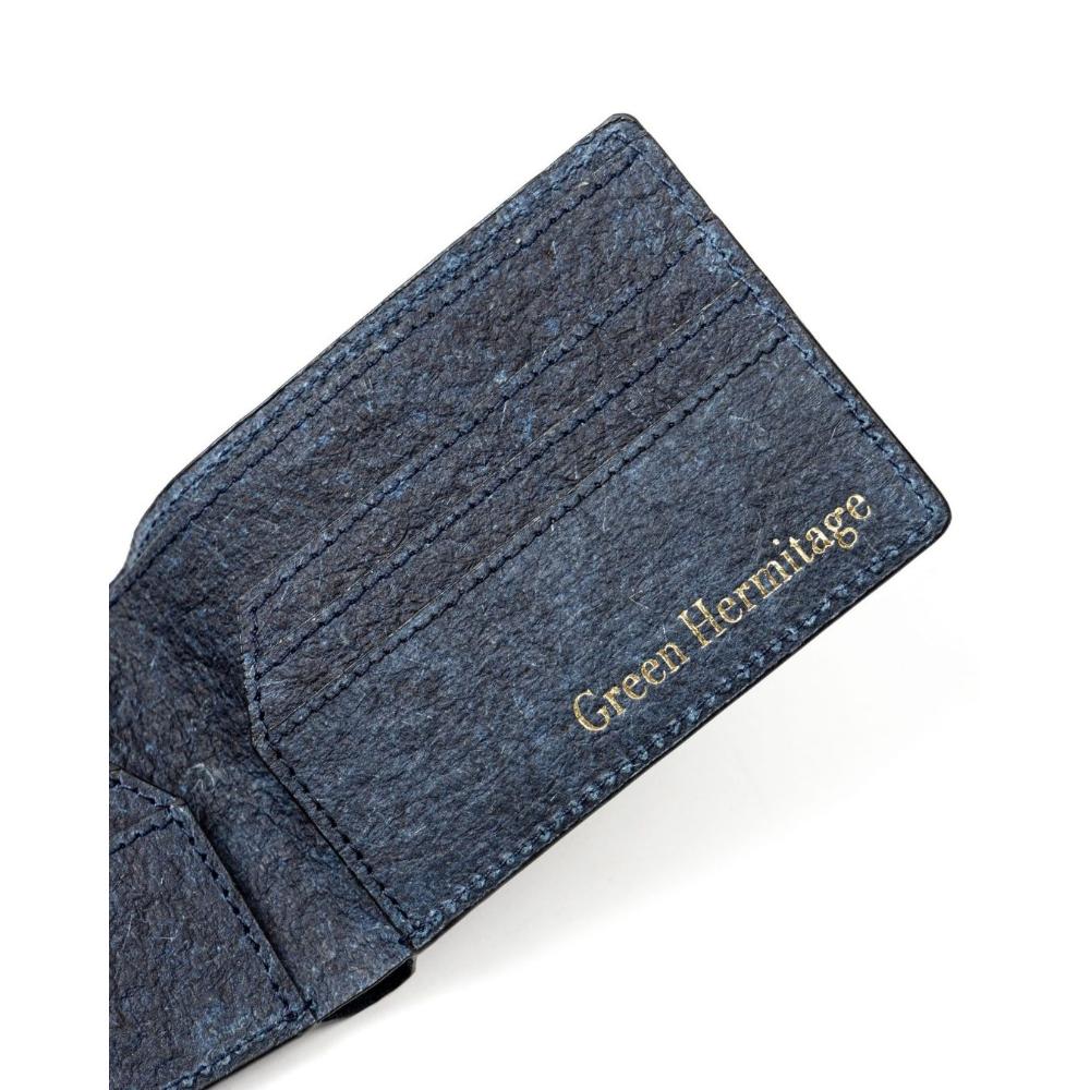 Vegan Leather Mens Wallet Minimalist Sophistication