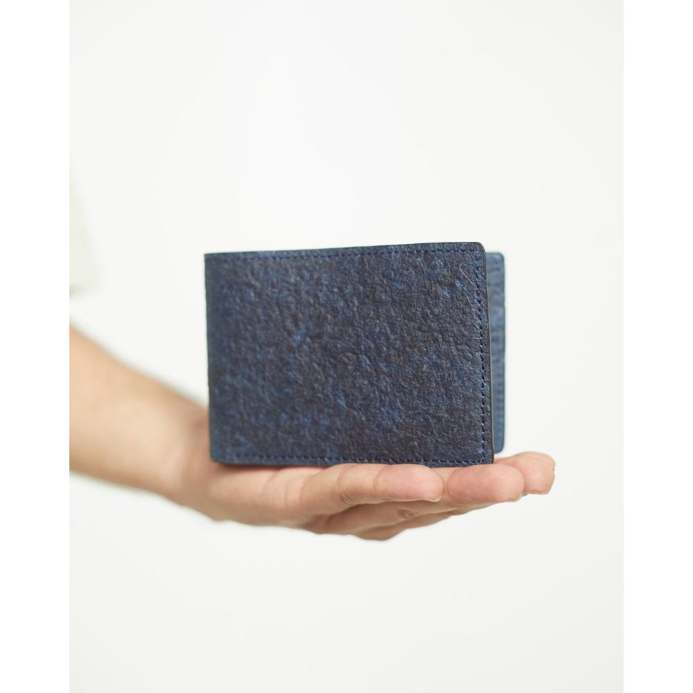 Vegan Leather Mens Wallet Minimalist Sophistication