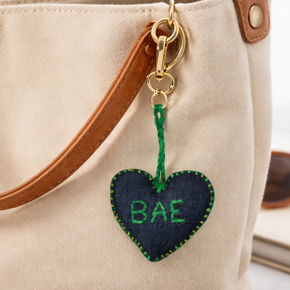 Handmade Heart Message Charm BAE Design Set of Three