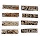 Set  of 8 Piece New Wooden Printing Block