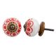 Red Baluster Knob
