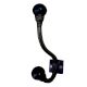 Solid Black Iron Hooks-EHG-33