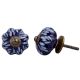 Blue Leaf Medium Cabinet Knob